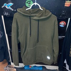 Born primitive army green hoodie
